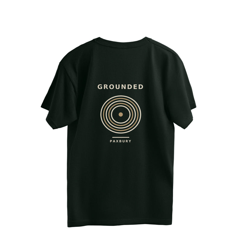 PAXBURY GROUNDED — Oversized Graphic T-Shirt back design detail