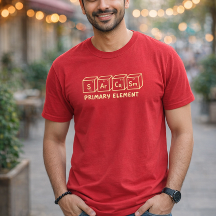 SARCASM Primary Element Oversized T-Shirt