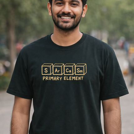 SARCASM Primary Element Oversized T-Shirt