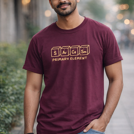 SARCASM Primary Element Oversized T-Shirt