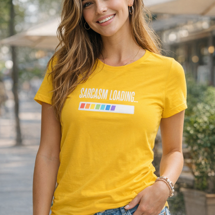 Sarcasm Loading Women’s T-Shirt