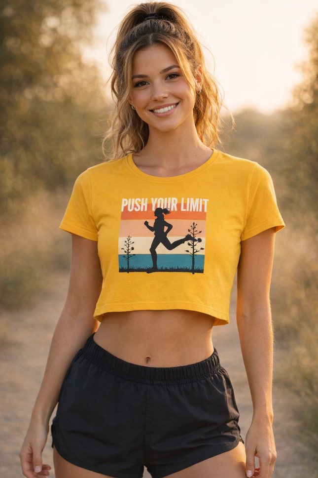 Push Your Limit Women’s Crop Top