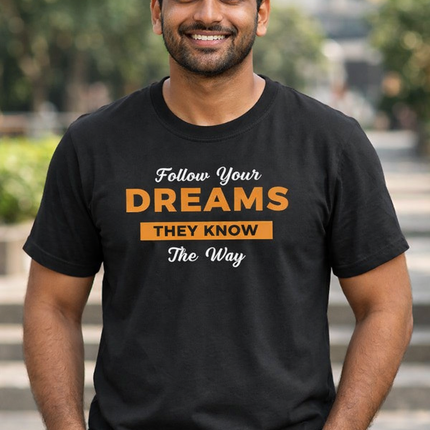 Follow Your Dreams Oversized T-Shirt