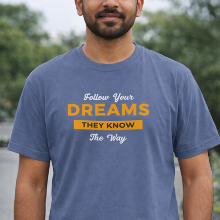 Follow Your Dreams Oversized T-Shirt