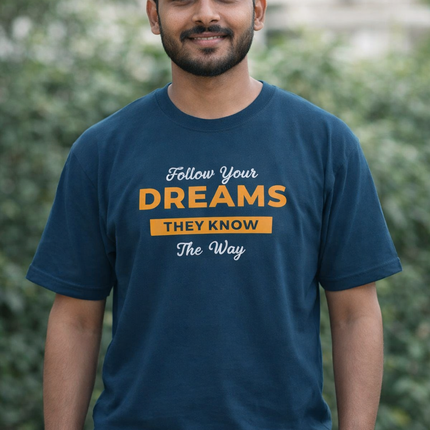 Follow Your Dreams Oversized T-Shirt