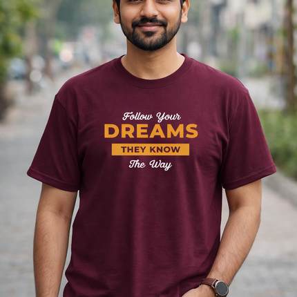 Follow Your Dreams Oversized T-Shirt