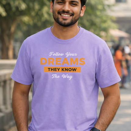 Follow Your Dreams Oversized T-Shirt