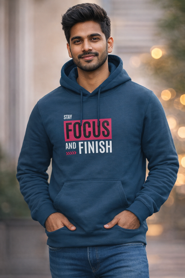 Stay Focus and Finish Unisex Hoodie