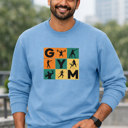 GYM Blocks Unisex Sweatshirt