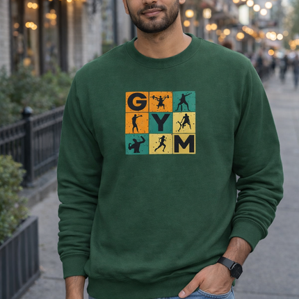 GYM Blocks Unisex Sweatshirt