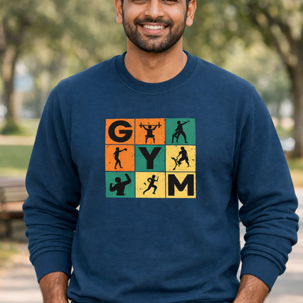 GYM Blocks Unisex Sweatshirt