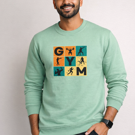 GYM Blocks Unisex Sweatshirt