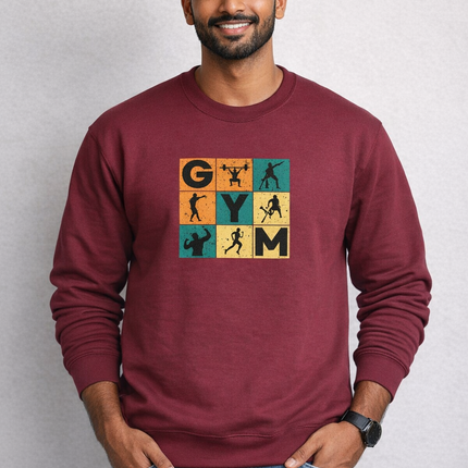 GYM Blocks Unisex Sweatshirt