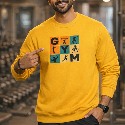 GYM Blocks Unisex Sweatshirt