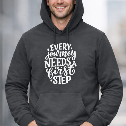 Every Journey Needs a First Step Oversized Hoodie