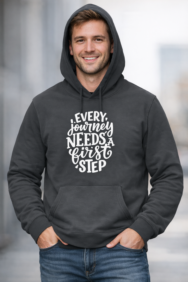 Every Journey Needs a First Step Oversized Hoodie